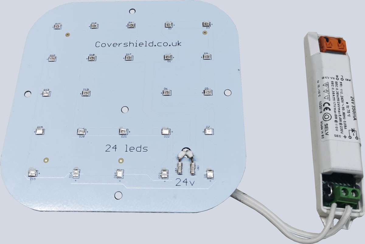 16w 2D anti drug light