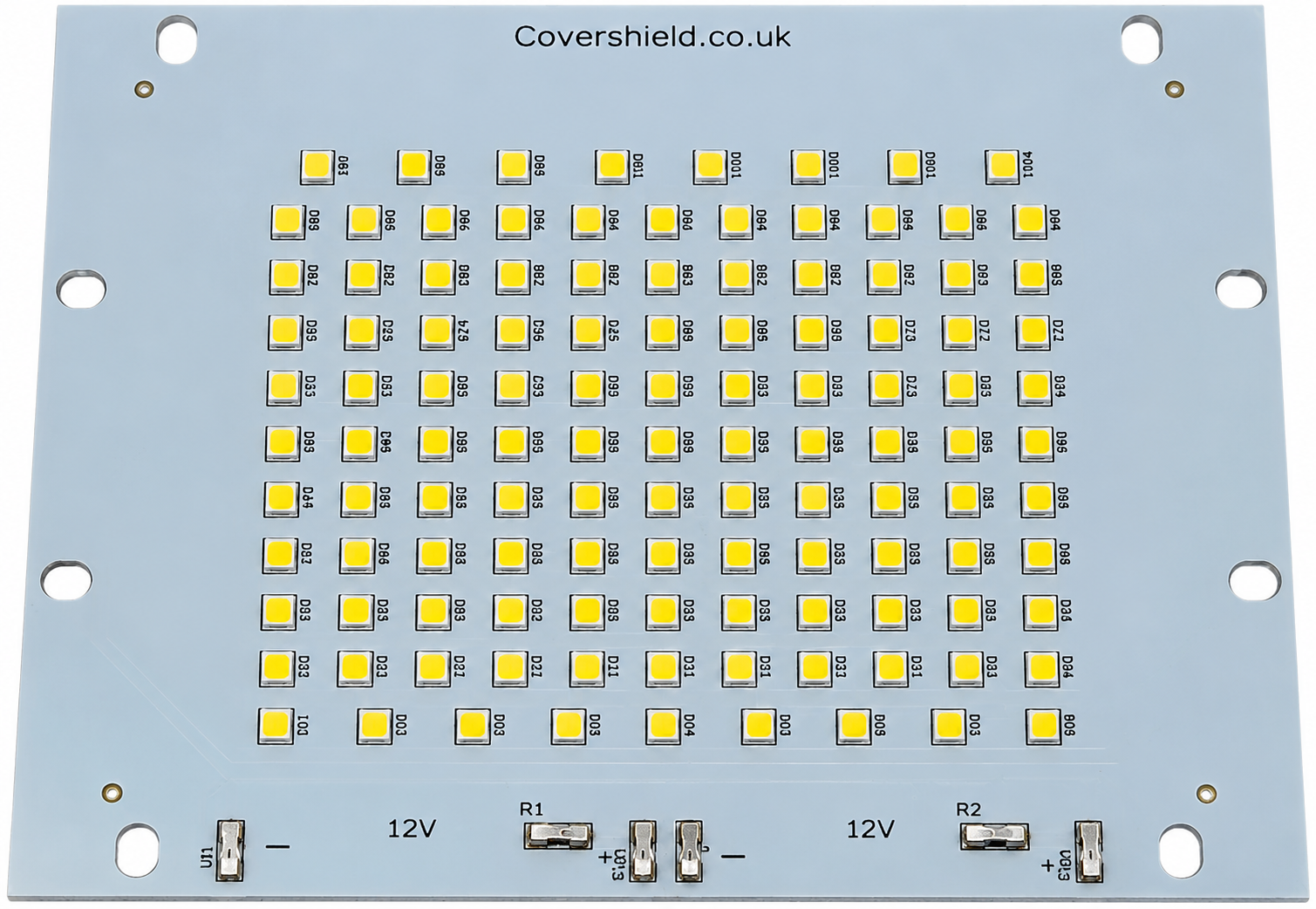 12v/24v 120 by 98mm Led Floodlight PCB - Covershield