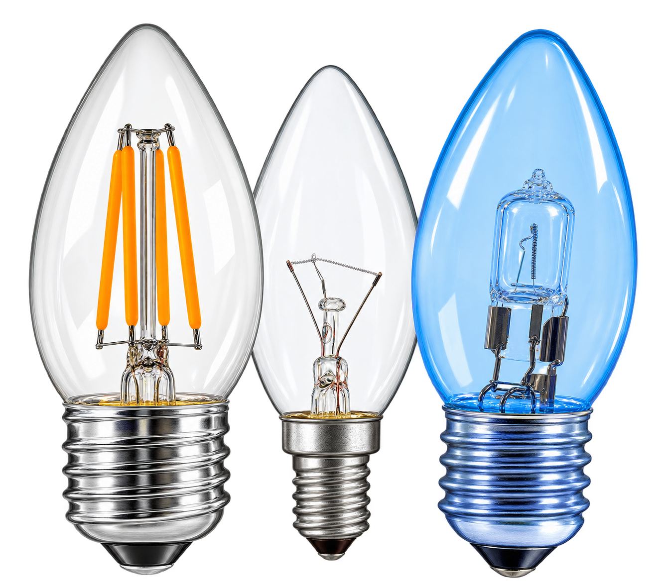 Halogen Shatterproof Candle Bulbs